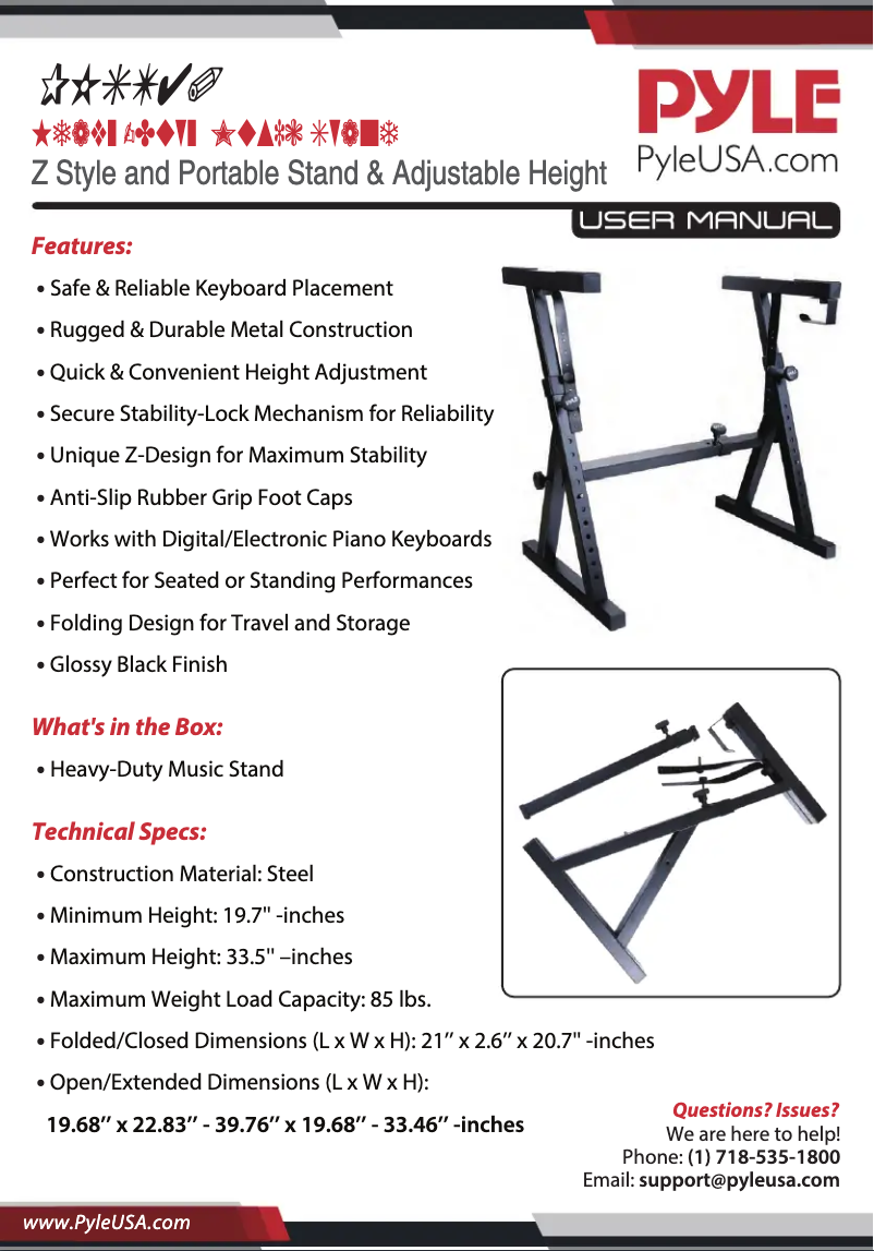 Imagen de la primera página del manual del dispositivo PKST40
