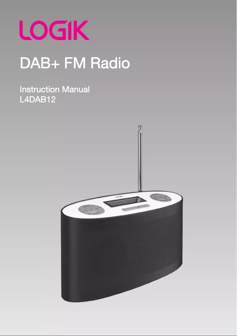 Imagen de la primera página del manual del dispositivo L4DAB12