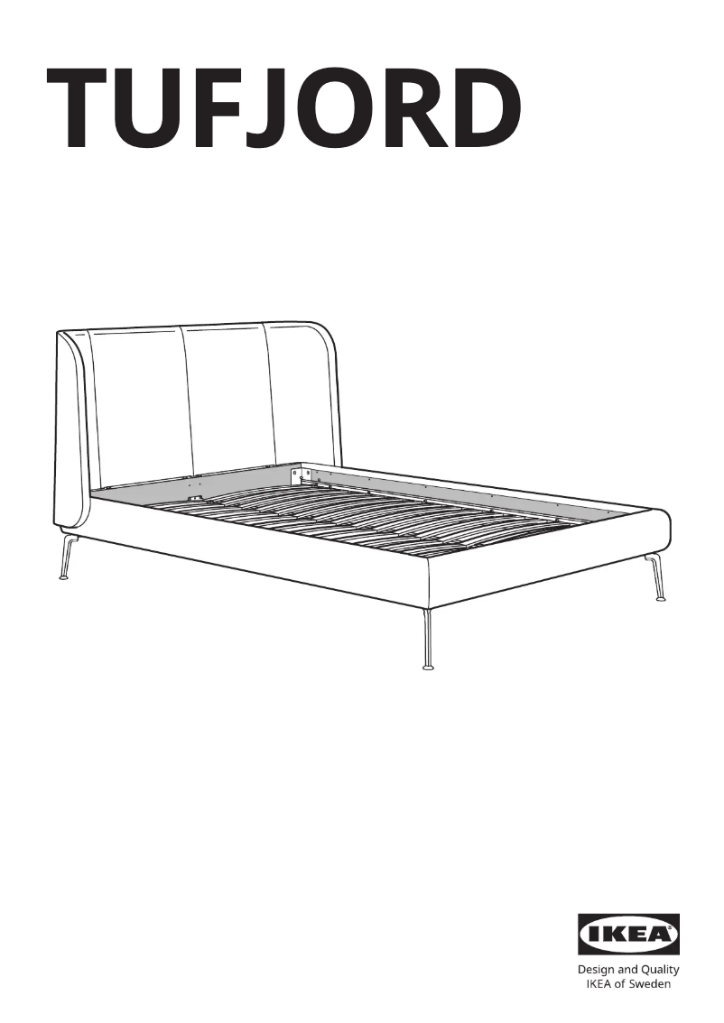 Página 1 del manual Manual de usuario Ikea TUFJORD 604.648.36