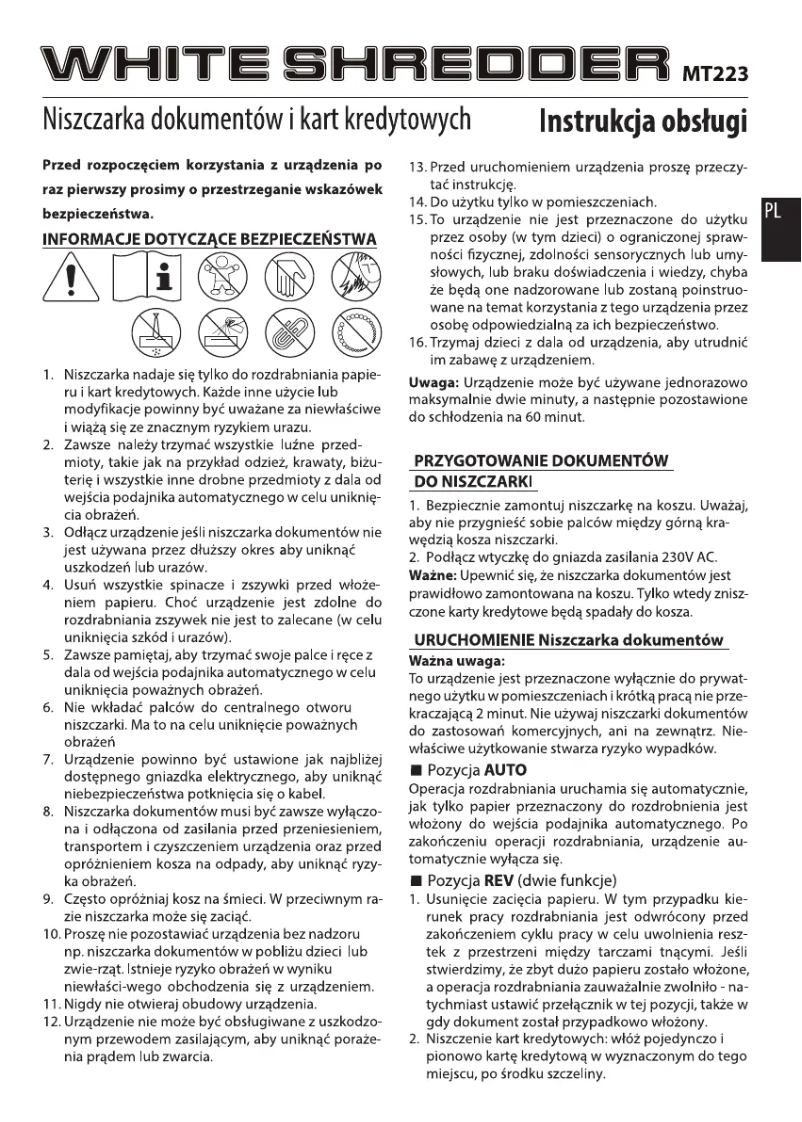 Página 1 del manual Manual de usuario Media-Tech MT223