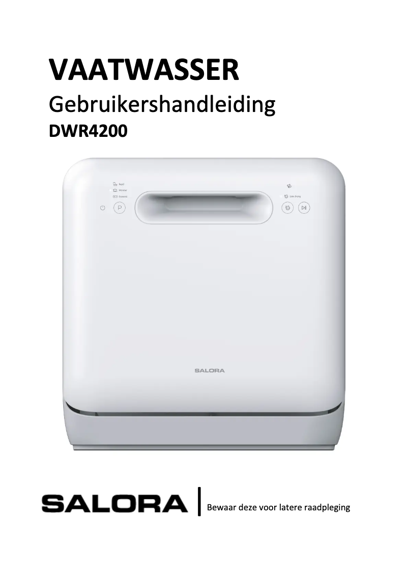 Página 1 del manual Manual de usuario Salora DWR4200