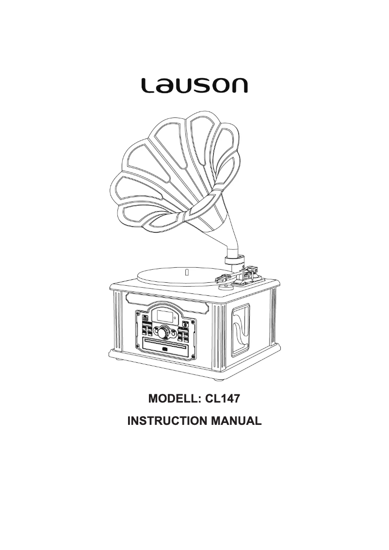 Imagen de la primera página del manual del dispositivo CL147