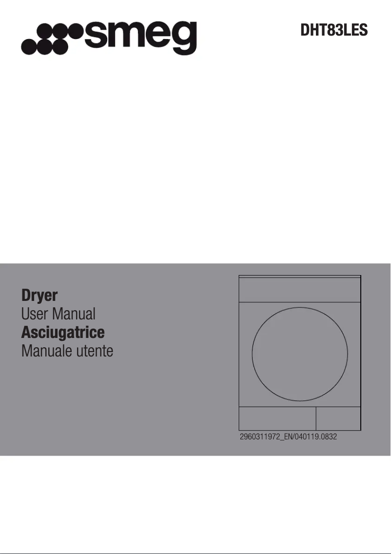 Imagen de la primera página del manual del dispositivo DHT83LES