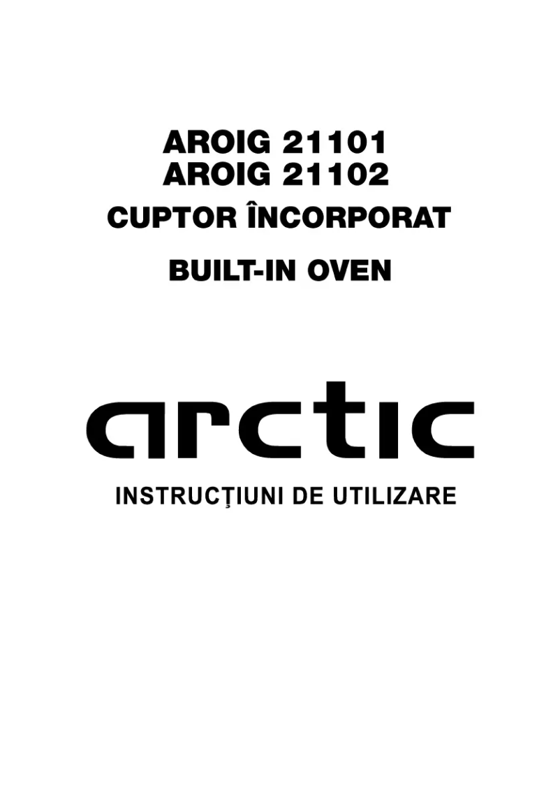 Página 1 del manual Manual de usuario Arctic Cooling AROIG 21102