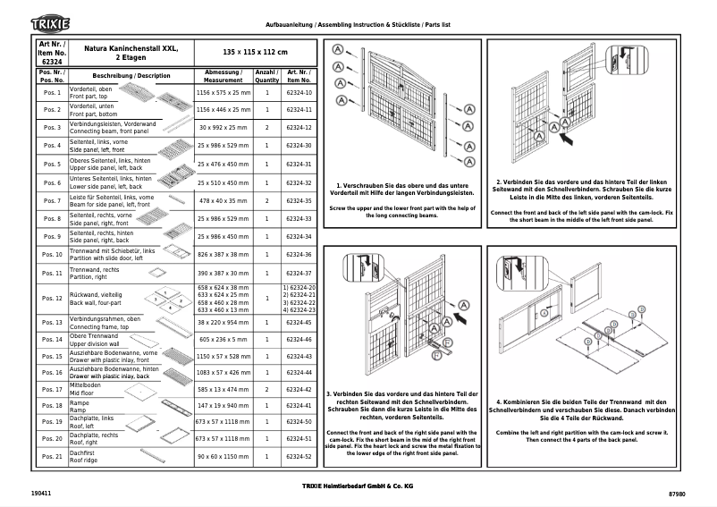 Imagen de la primera página del manual del dispositivo 62324