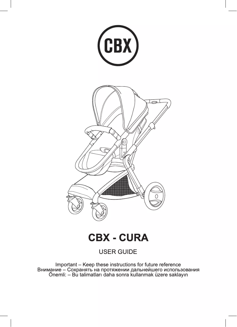 Página 1 del manual Manual de usuario Cybex Cura