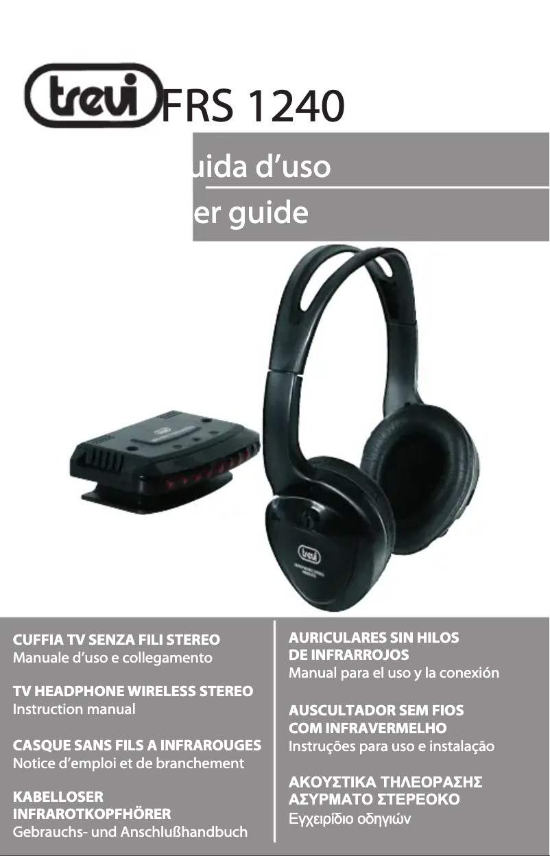 Página 1 del manual Manual de usuario Trevi FRS 1240