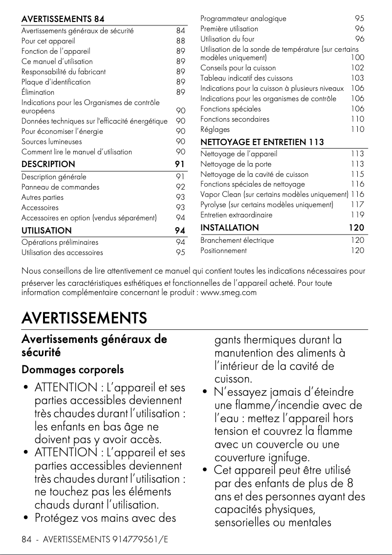 Imagen de la primera página del manual del dispositivo SOP6102TS