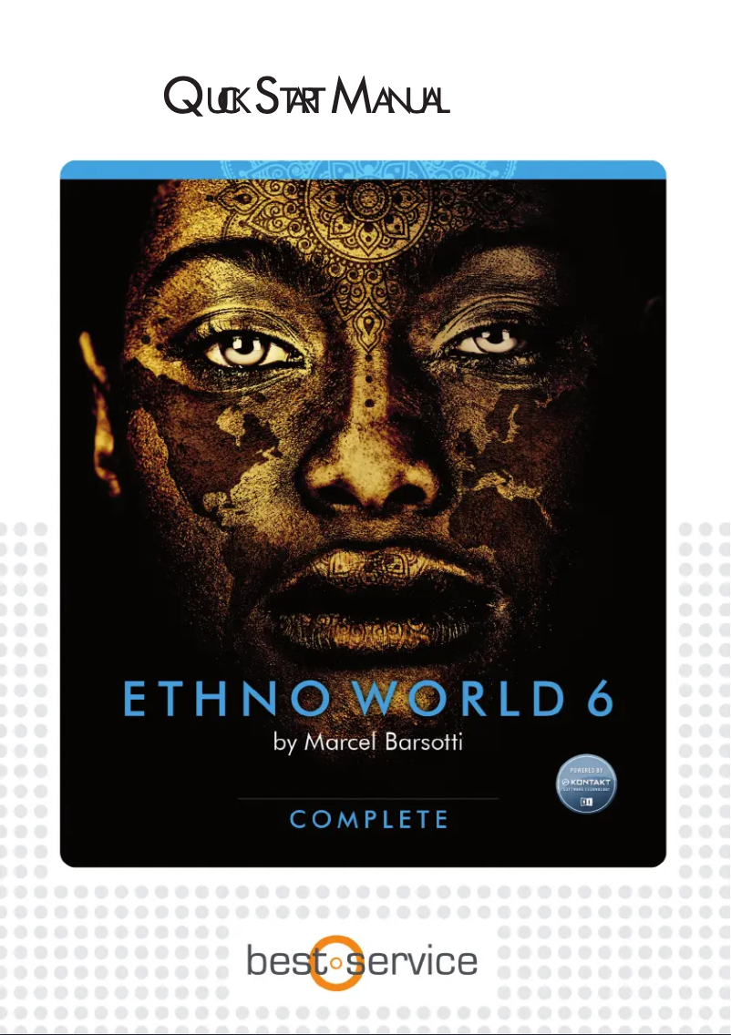 Imagen de la primera página del manual del dispositivo Ethno World 6