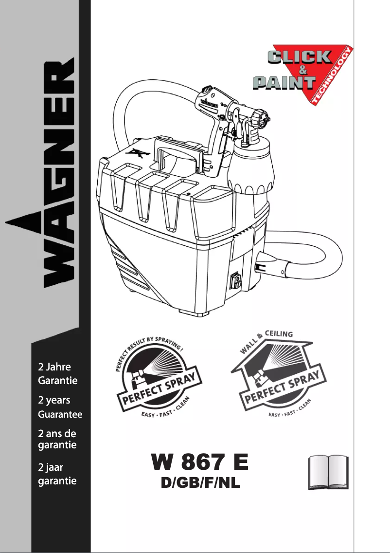 Página nº 1 - Manual de usuario Wagner WallPerfect Flexio 867 E