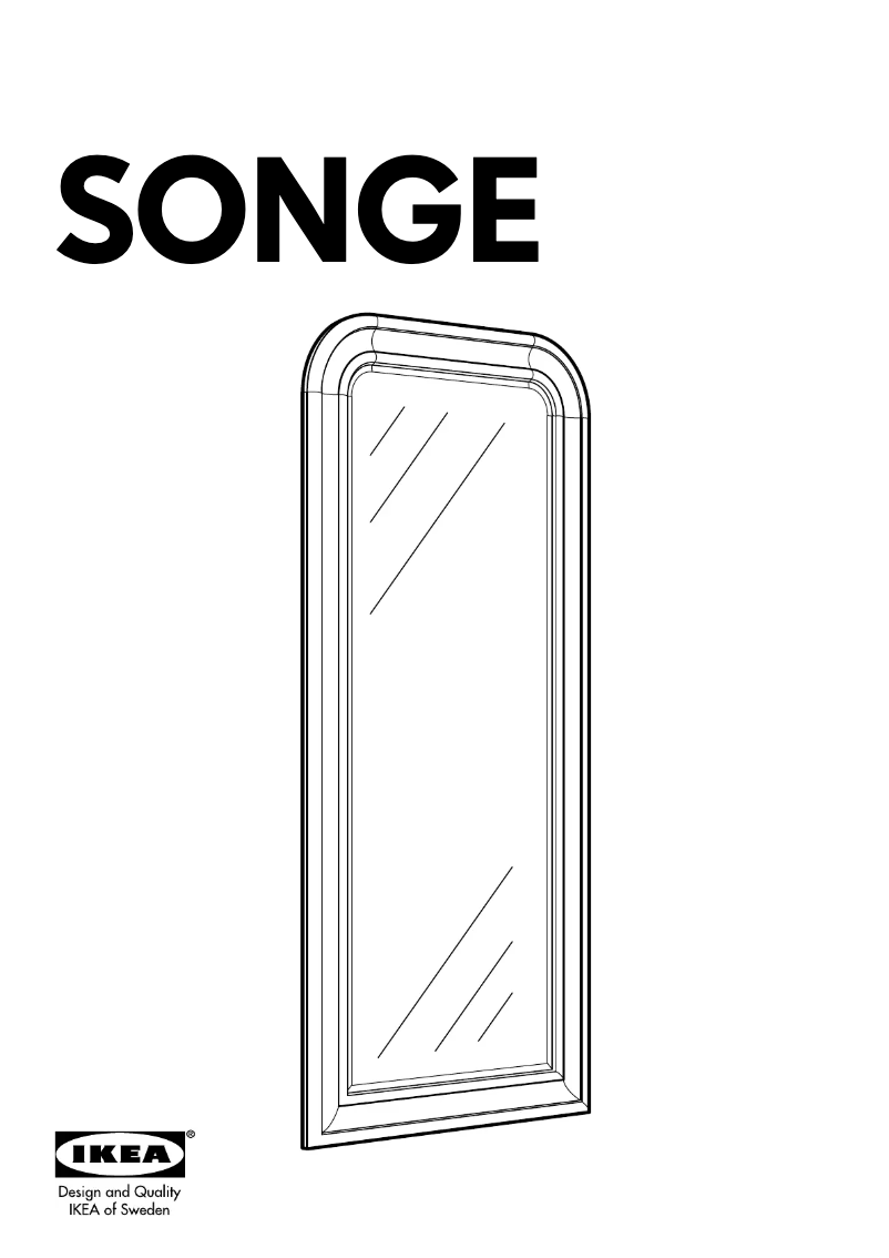Página 1 del manual Manual de usuario Ikea SONGE