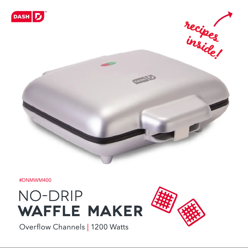 Página nº 1 - Manual de usuario Dash No-Drip DNMWM400AQ