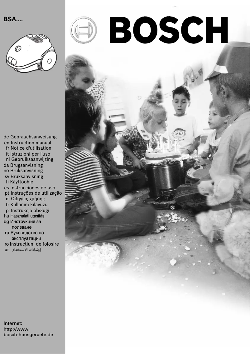 Página 1 del manual Manual de usuario Bosch BSA 2313