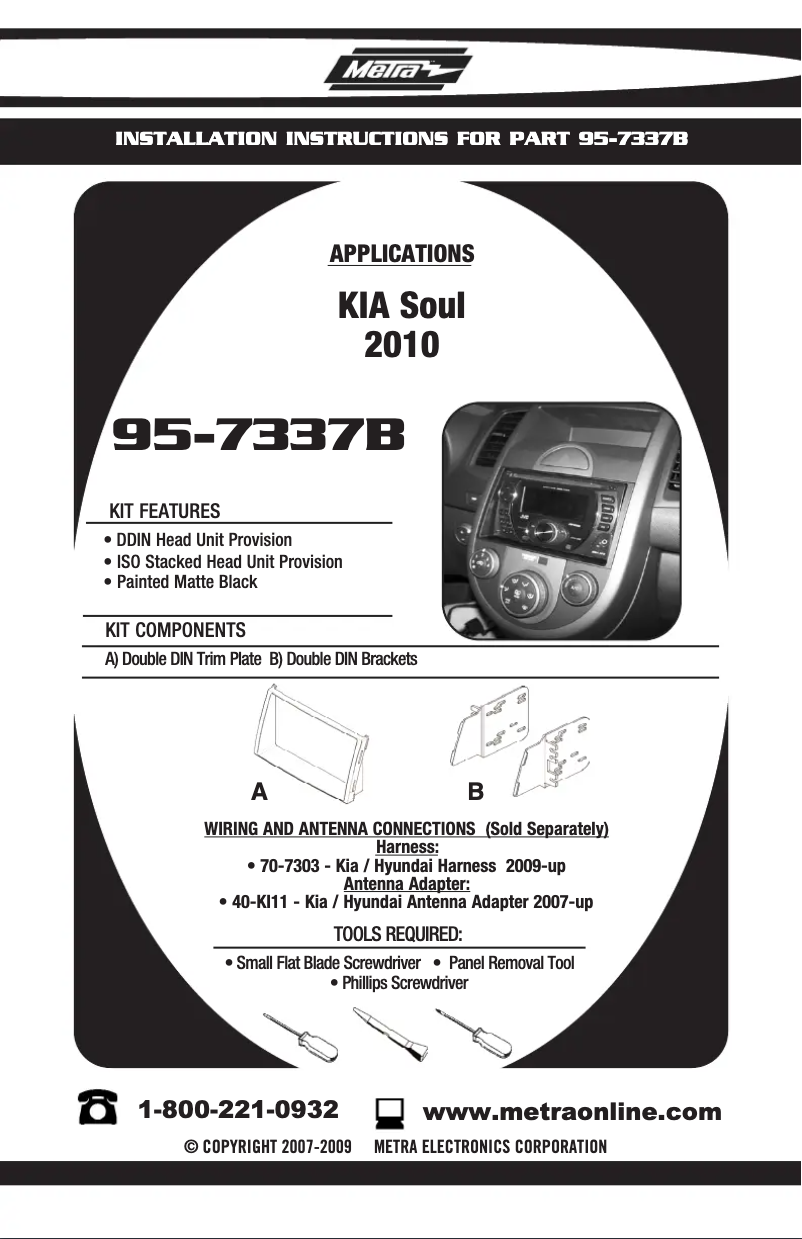 Imagen de la primera página del manual del dispositivo 95-7337B