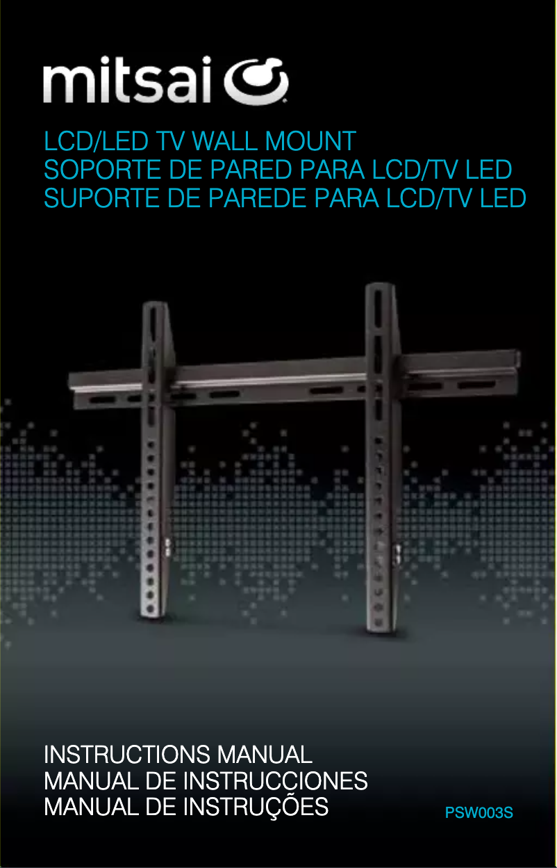 Imagen de la primera página del manual del dispositivo PSW003S