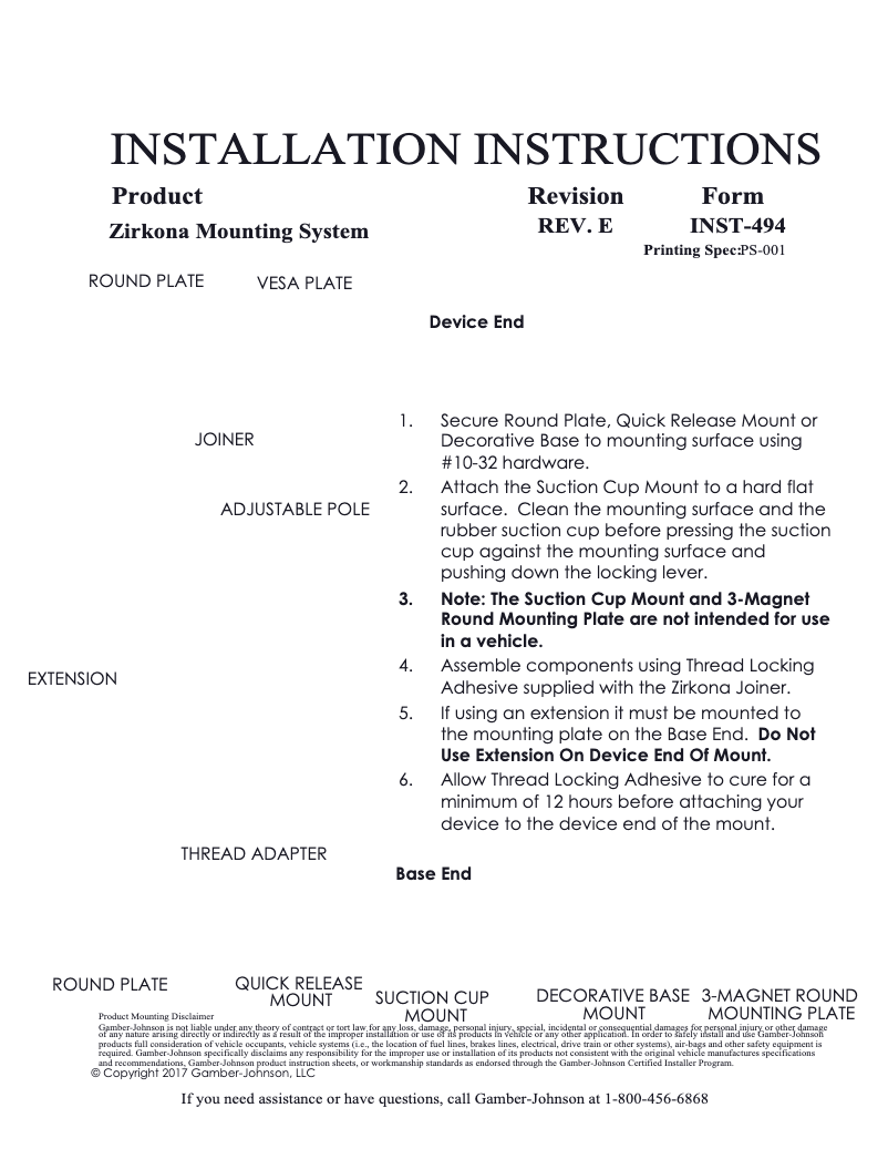 Imagen de la primera página del manual del dispositivo 7110-1235