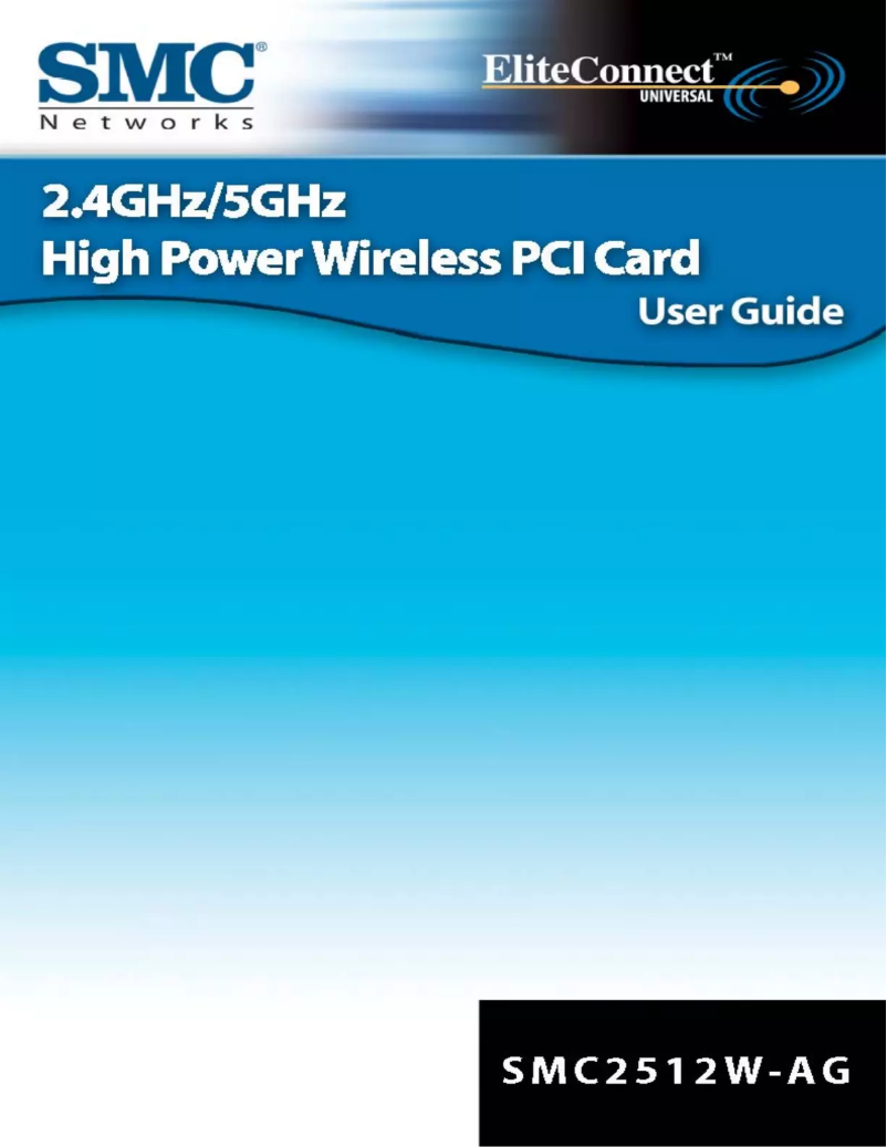 Imagen de la primera página del manual del dispositivo EliteConnect PCI Card