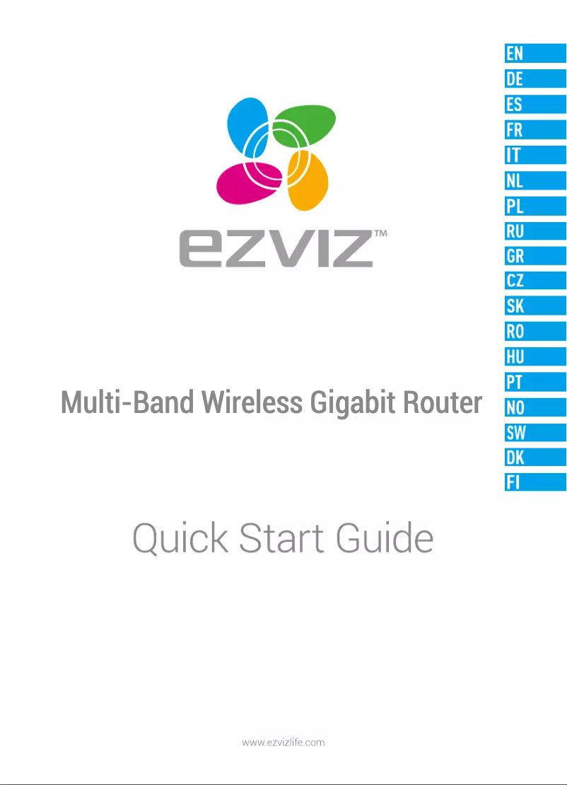 Página 1 del manual Manual de usuario EZVIZ W3