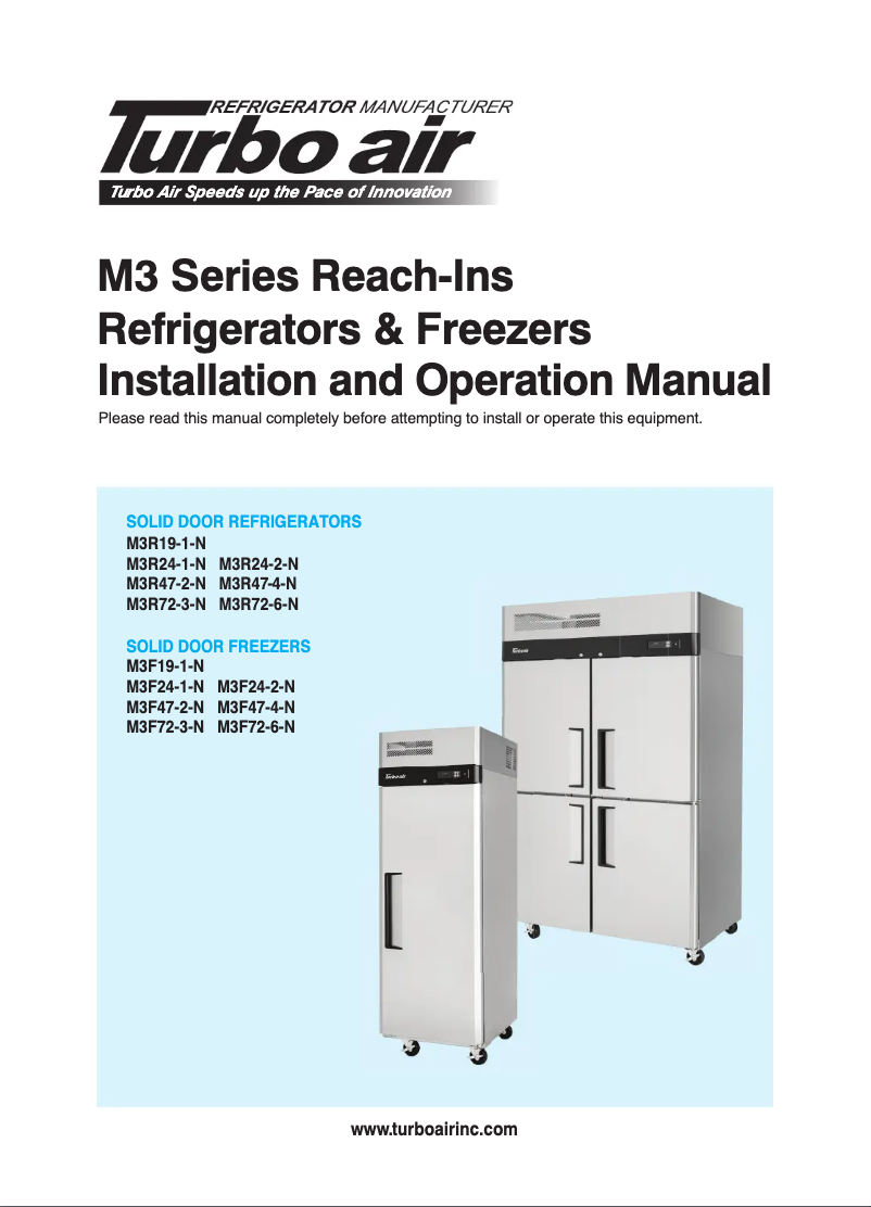 Imagen de la primera página del manual del dispositivo M3F47-2