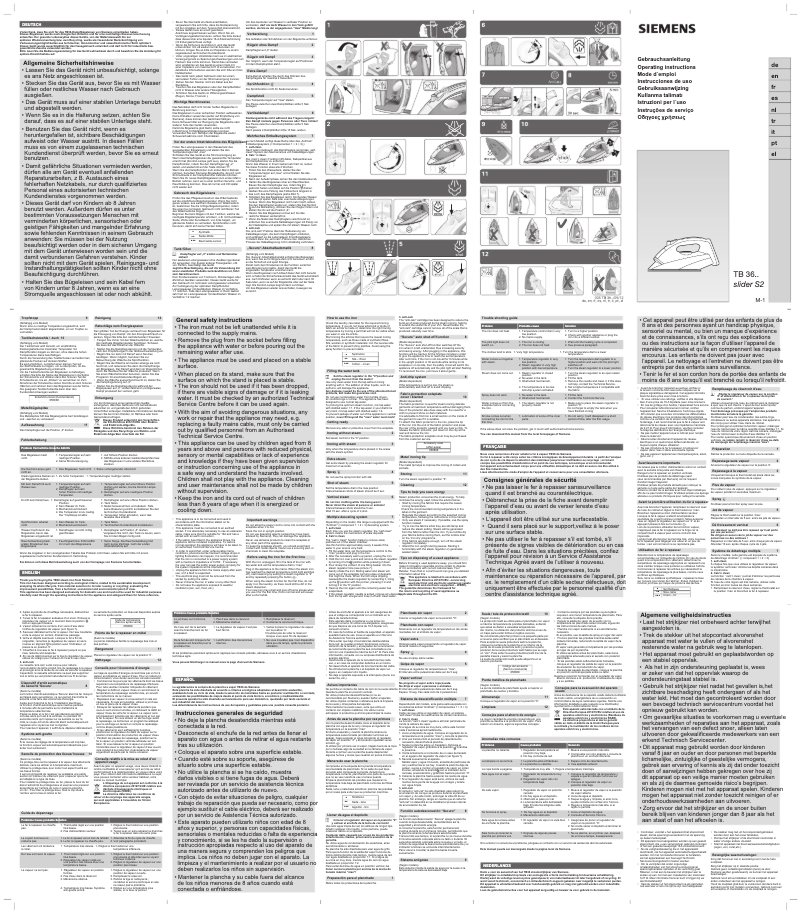 Imagen de la primera página del manual del dispositivo TB36EXTREM