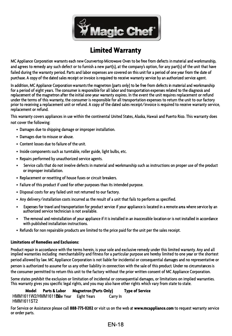 Imagen de la primera página del manual del dispositivo HMM1611ST2