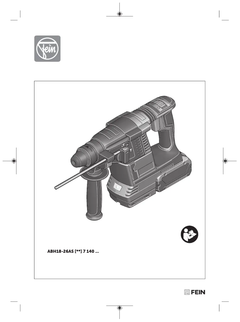 Página nº 1 - Manual de usuario Fein ABH18-26AS