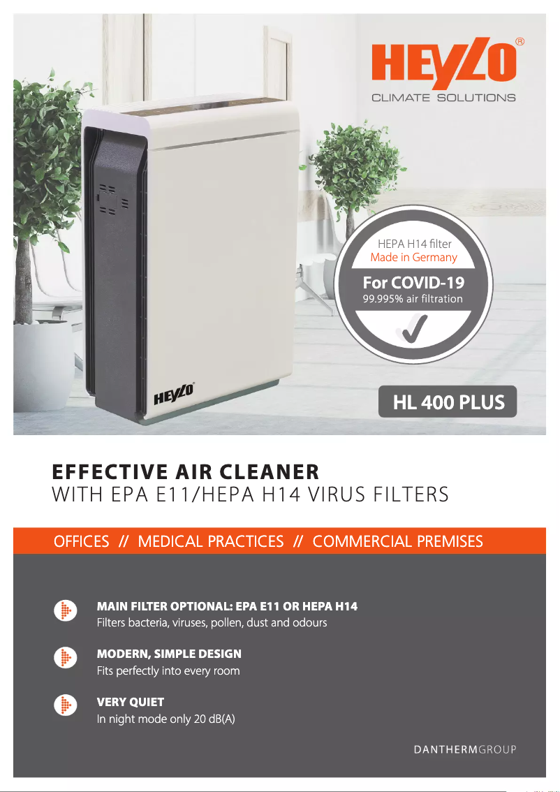 Página 1 del manual Folleto Heylo HL 400