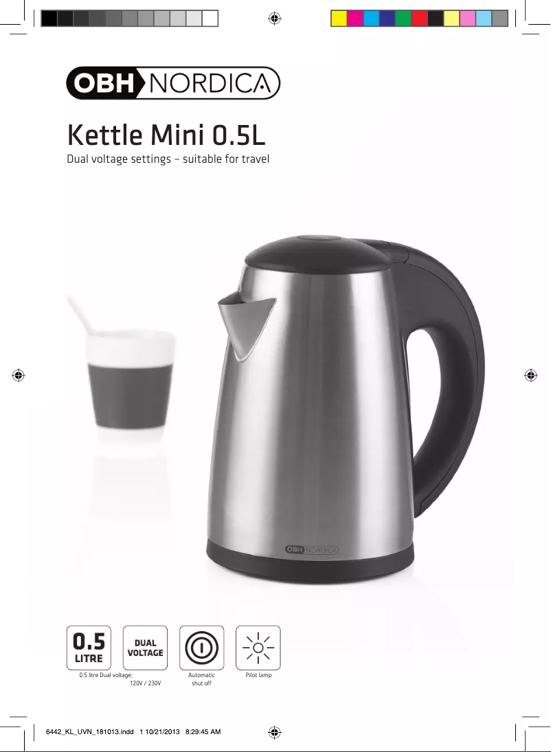 Imagen de la primera página del manual del dispositivo Mini 6442