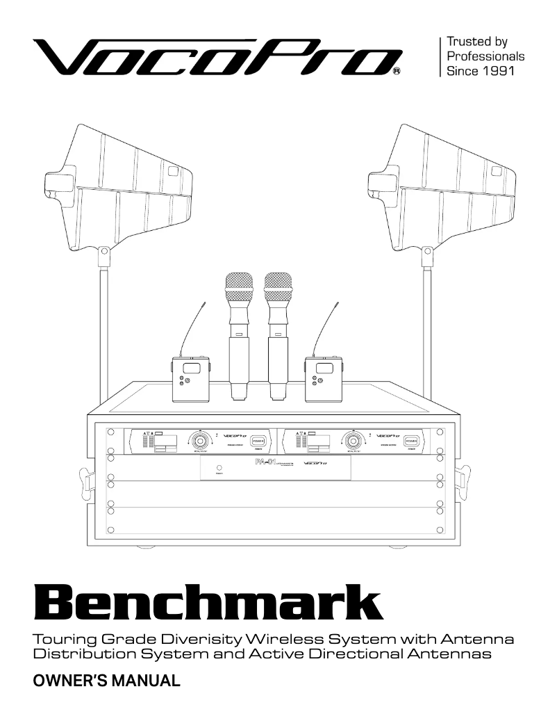 Imagen de la primera página del manual del dispositivo BenchMark-Quad