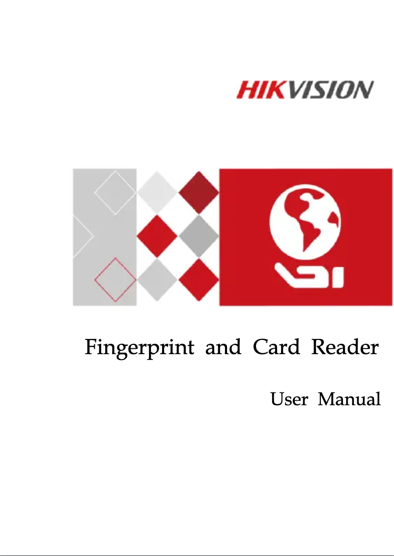 Página 1 del manual Manual de usuario Hikvision DS-K1201EF