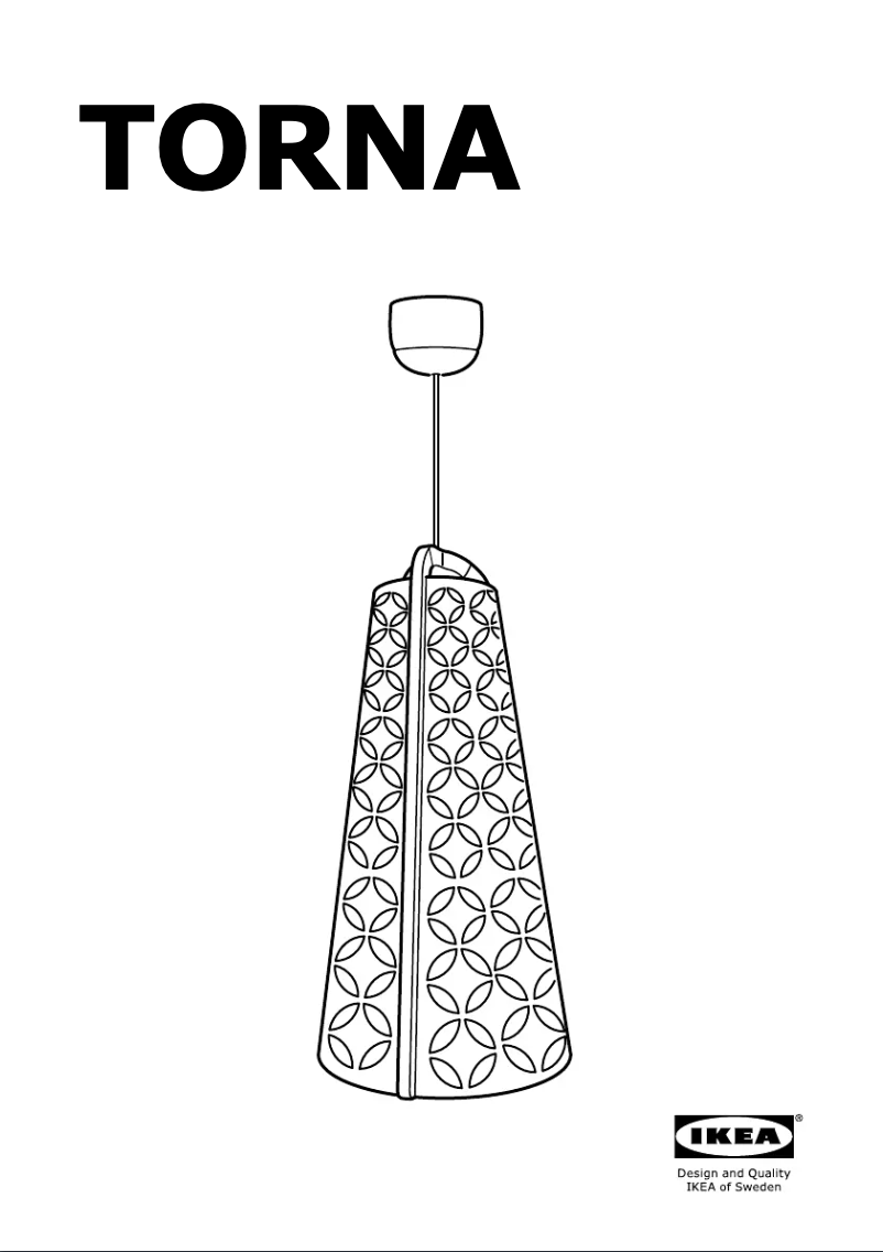 Página 1 del manual Manual de usuario Ikea TORNA