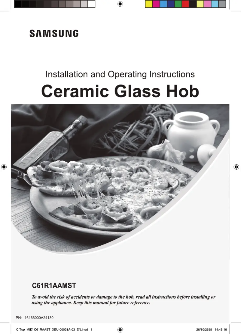 Imagen de la primera página del manual del dispositivo C61R1AAMST