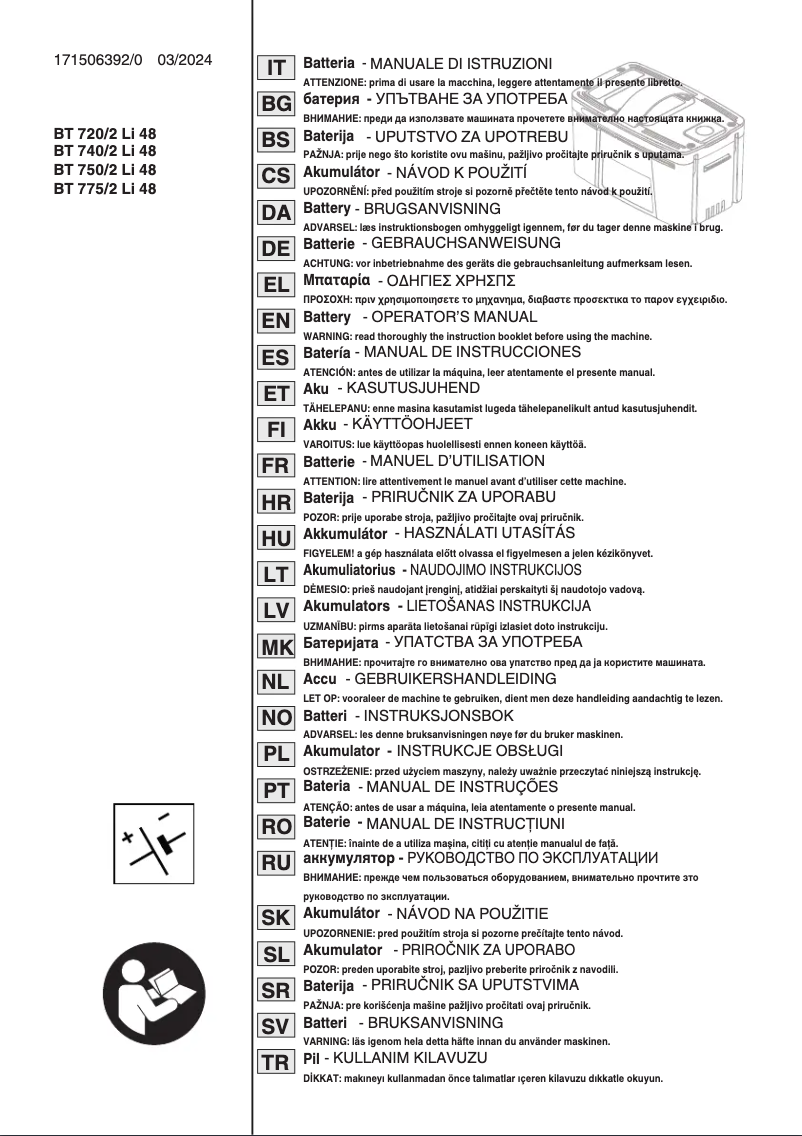 Página 1 del manual Manual de usuario Stiga E 450