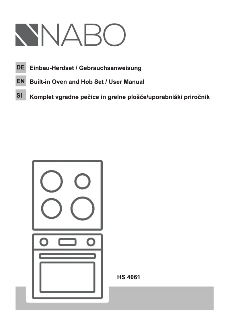 Imagen de la primera página del manual del dispositivo HS 4062