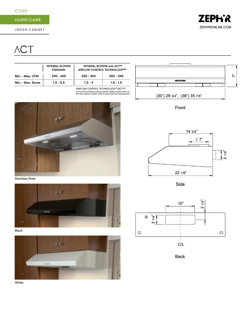 Imagen de la primera página del manual del dispositivo Hurricane AK2536CS