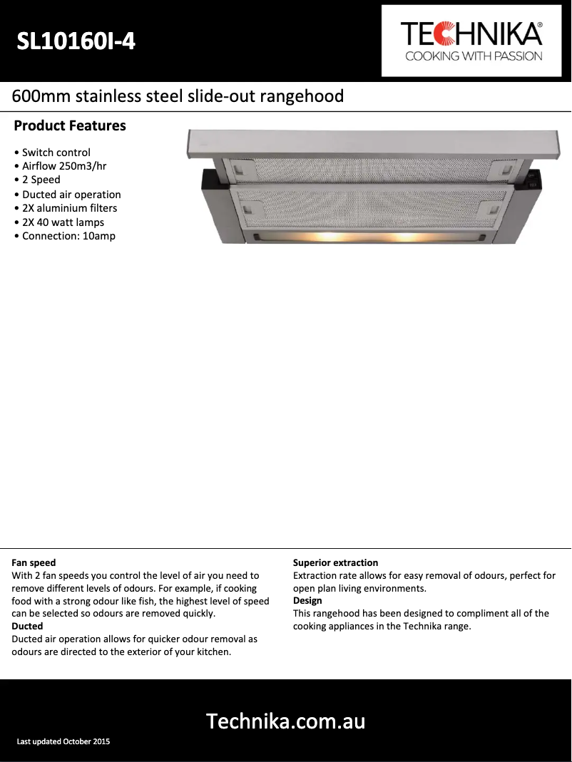 Imagen de la primera página del manual del dispositivo SL10160I-4