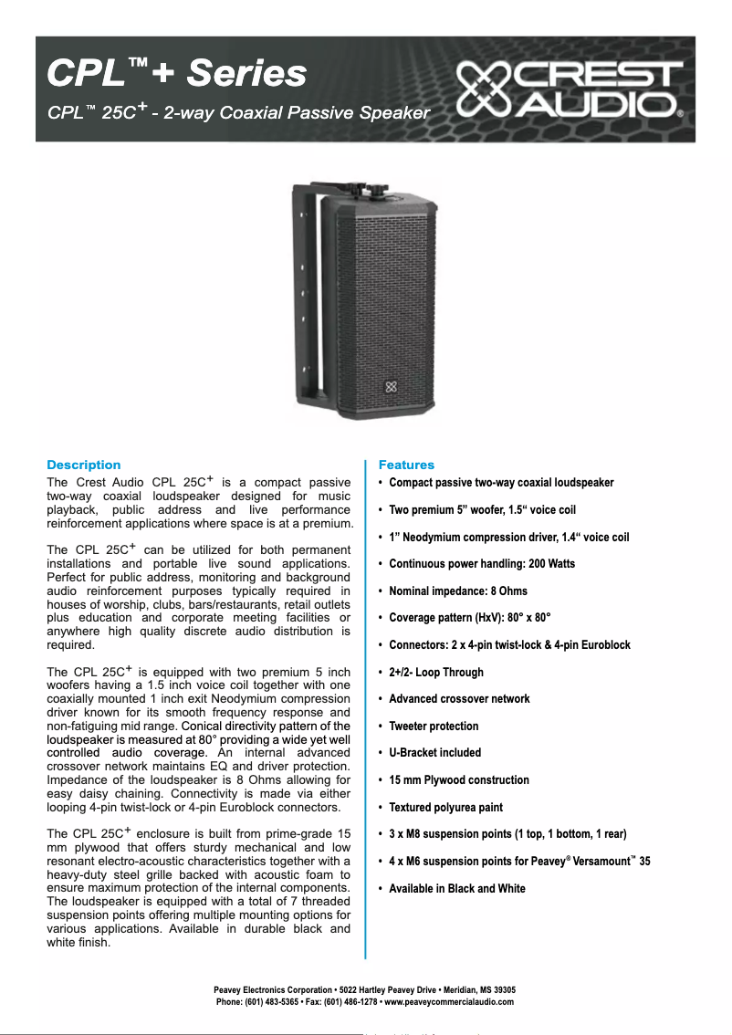 Imagen de la primera página del manual del dispositivo CPL 25C+