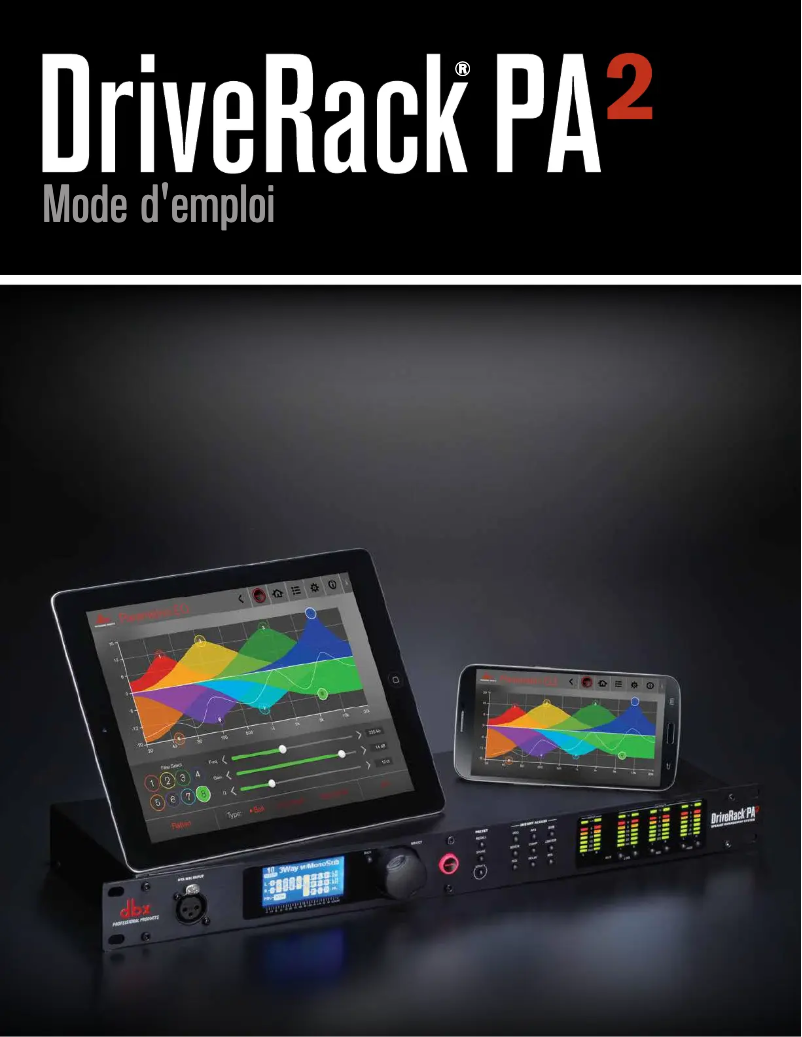 Página 1 del manual Manual de usuario DBX DriveRack PA2