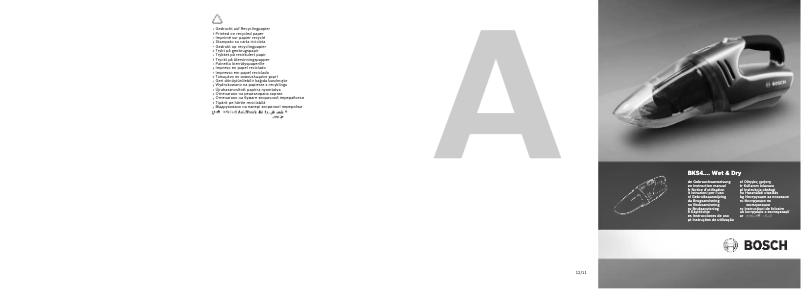 Página nº 1 - Manual de usuario Bosch BKS4043