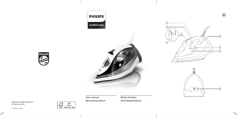 Imagen de la primera página del manual del dispositivo Azur Performer Plus GC4516