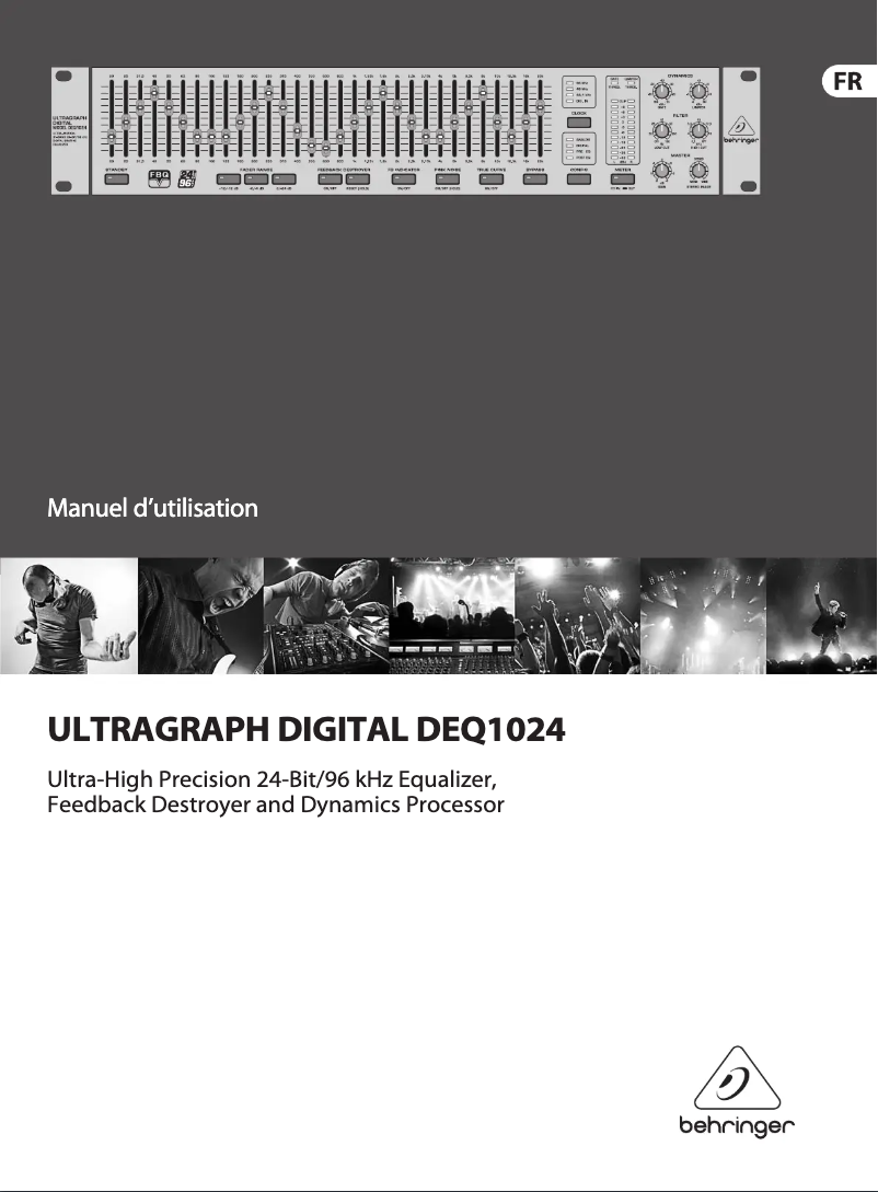 Imagen de la primera página del manual del dispositivo DEQ1024