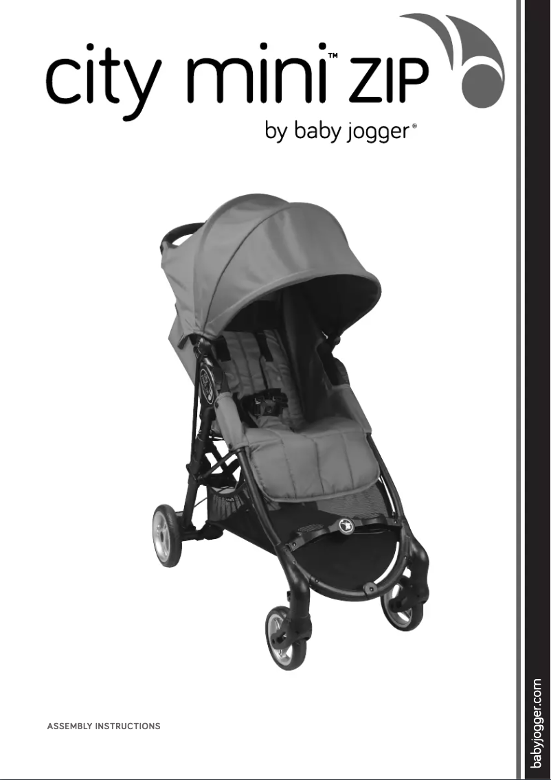 Página 1 del manual Manual de usuario Baby Jogger City Mini ZIP