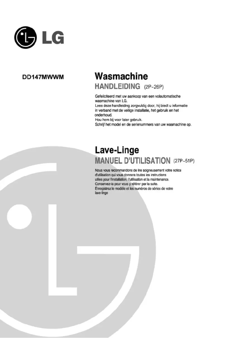 Imagen de la primera página del manual del dispositivo DD147MWWM