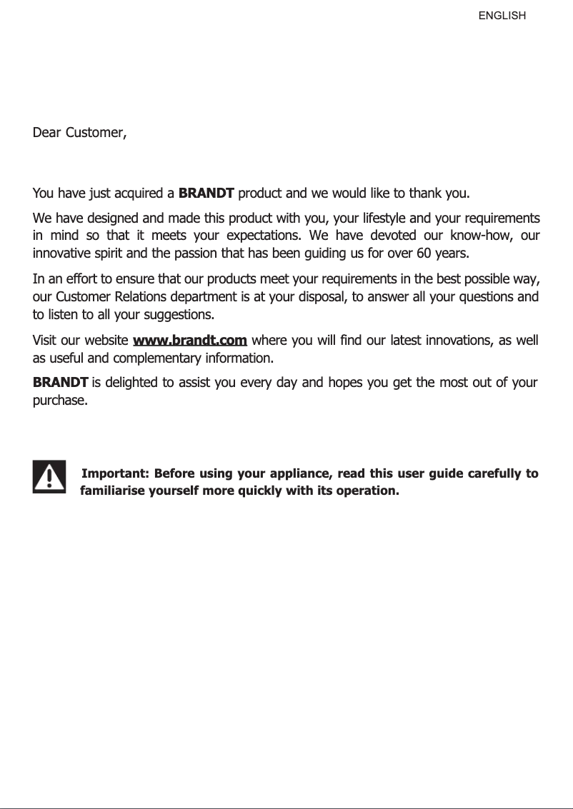 Imagen de la primera página del manual del dispositivo BXP6575X