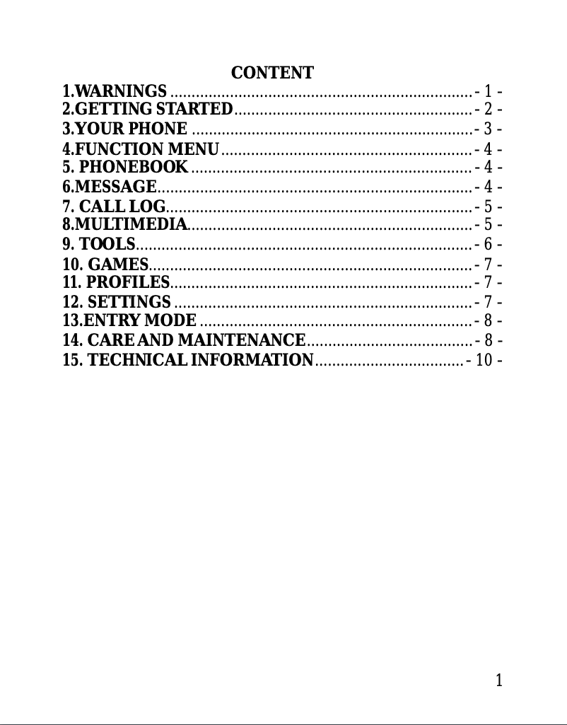 Imagen de la primera página del manual del dispositivo Panther