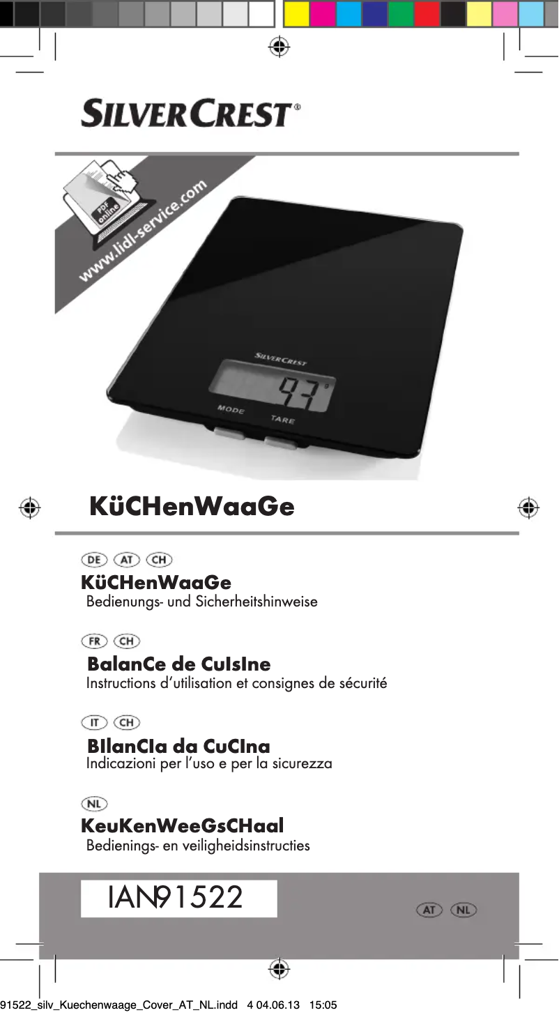 Imagen de la primera página del manual del dispositivo Z31622A