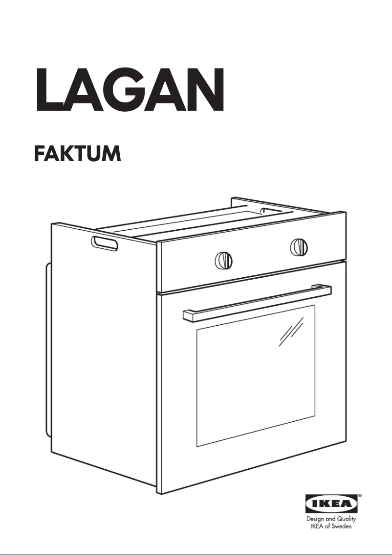 Página 1 del manual Manual de usuario Ikea Lagan OV3