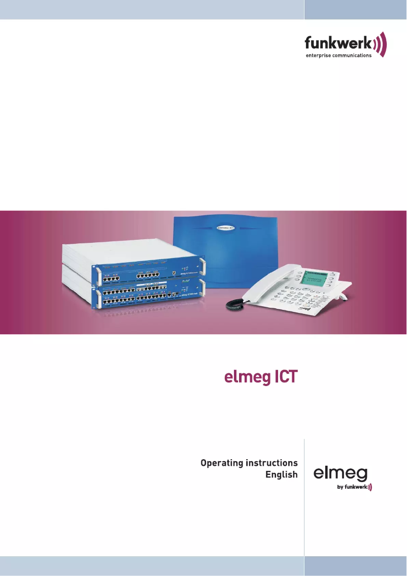 Página 1 del manual Manual de usuario Teldat Elmeg ICT46