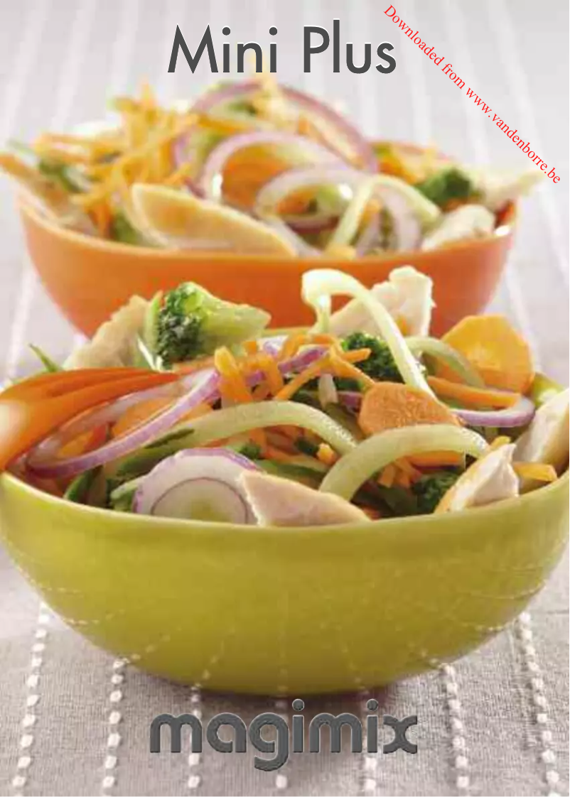 Página 1 del manual Manual de usuario Magimix Mini Plus 18254EB