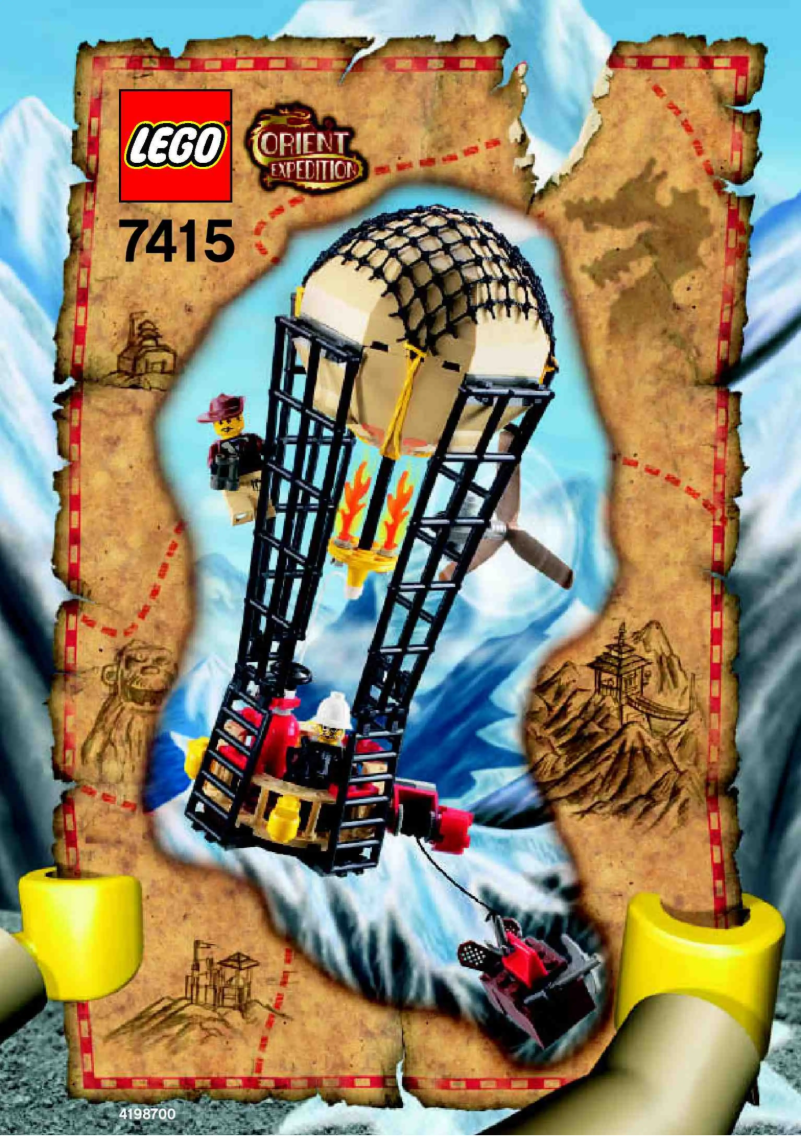 Página 1 del manual Manual de usuario Lego Aero Nomad